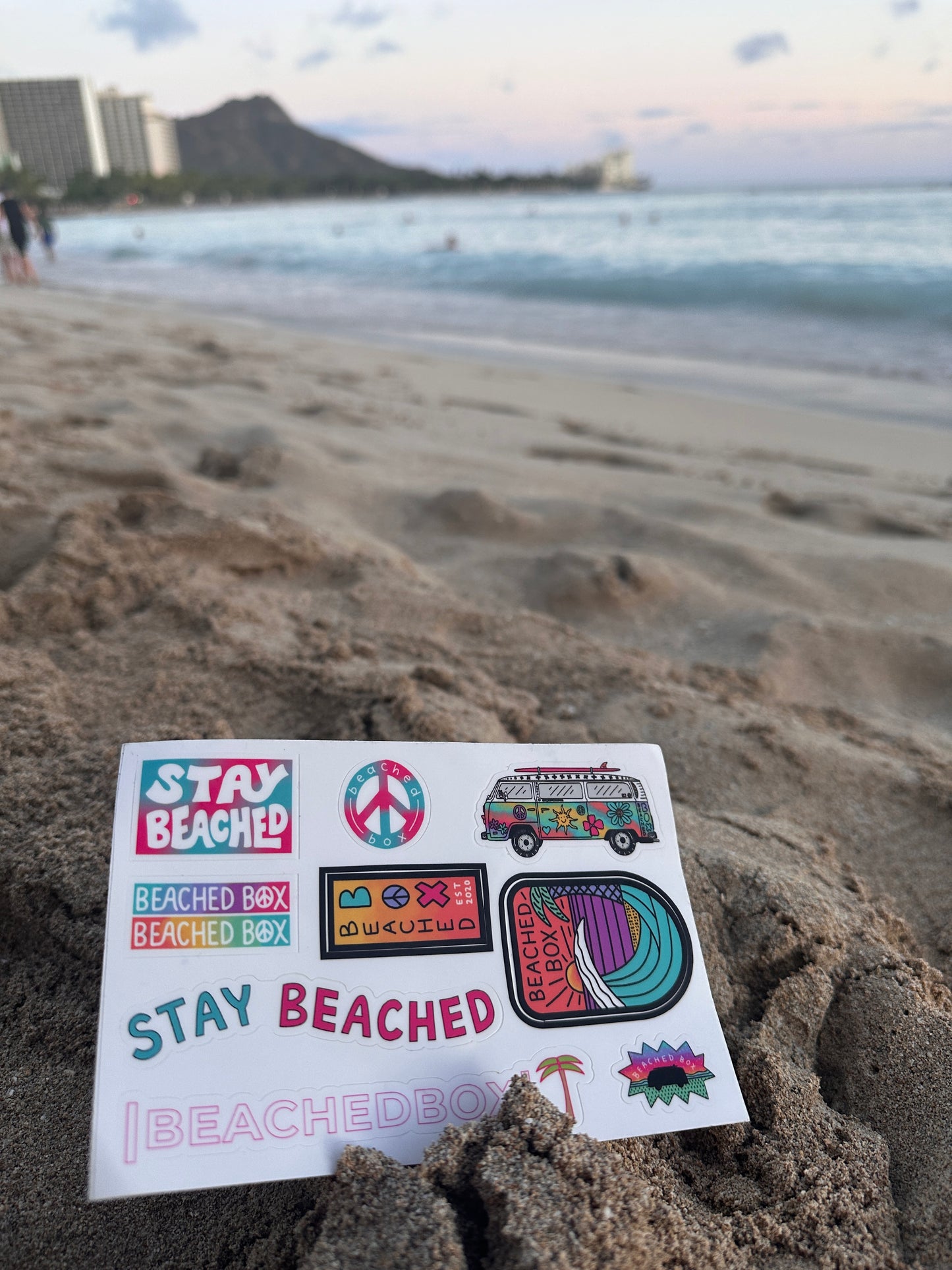 Beached Box Sticker Sheet